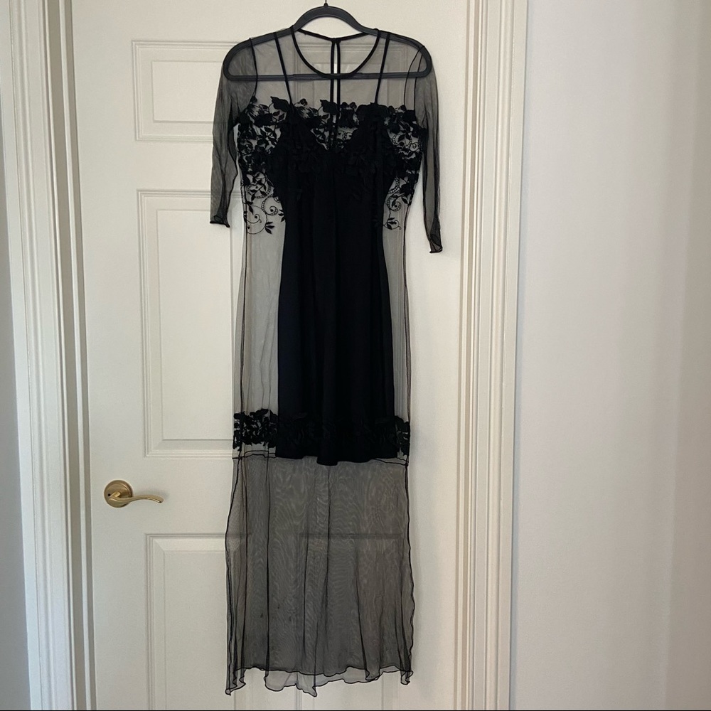 Pinko Sheer Dress